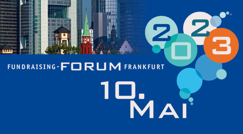 Logo Fundraising Forum Frankfurt 2023
